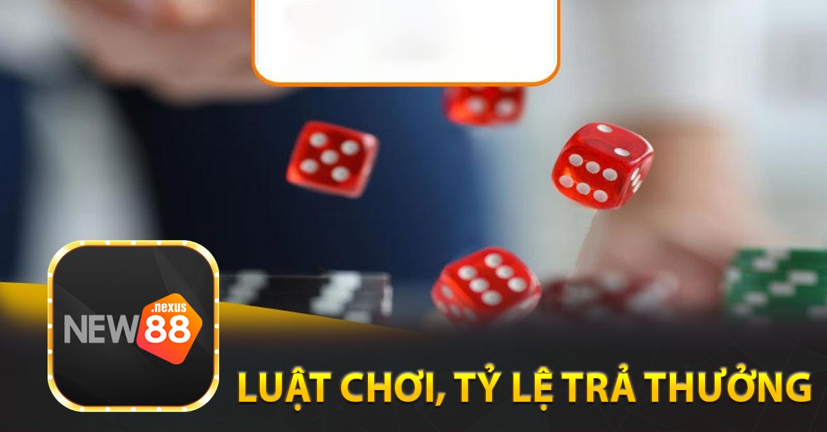 Luật chơi, tỷ lệ trả thưởng từ Tài Xỉu New88